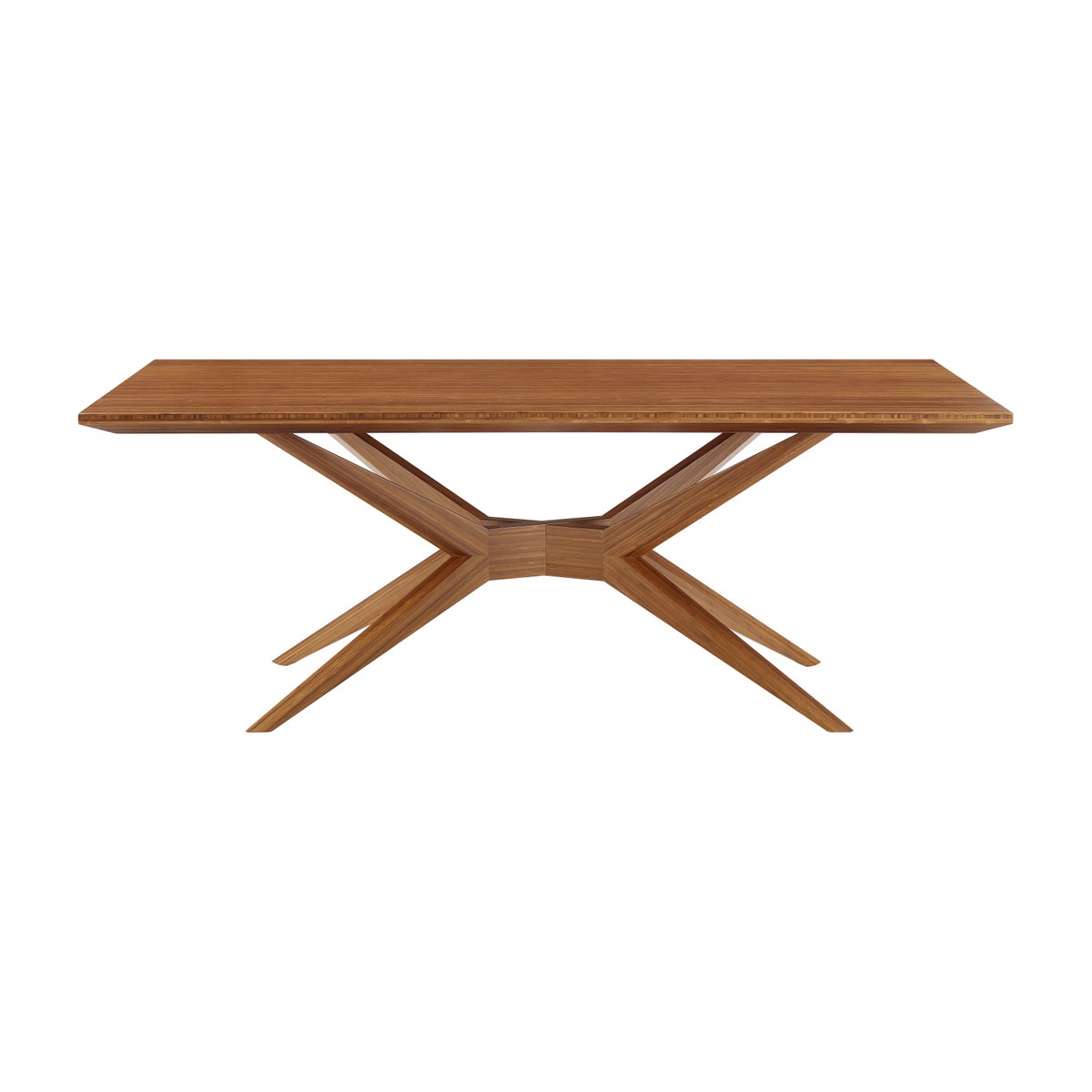 Sonoma Dining Table, Amber, by Greenington, 79.84" length x 40" width x 29.92" height View 3