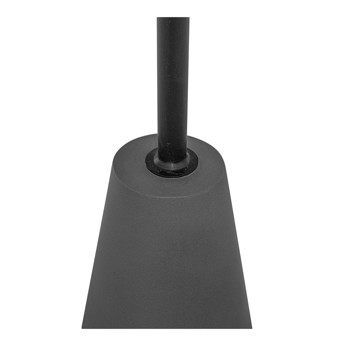 Foundation Outdoor Accent Table Dark Grey, Outdoor Table by Moe's Home, 1'1.25" width x 1'7.75" height x 1'1.25" depth View 3