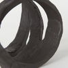 Stanislaw II Black Metal Infinite Ribbon Sculpture thumbnail 9