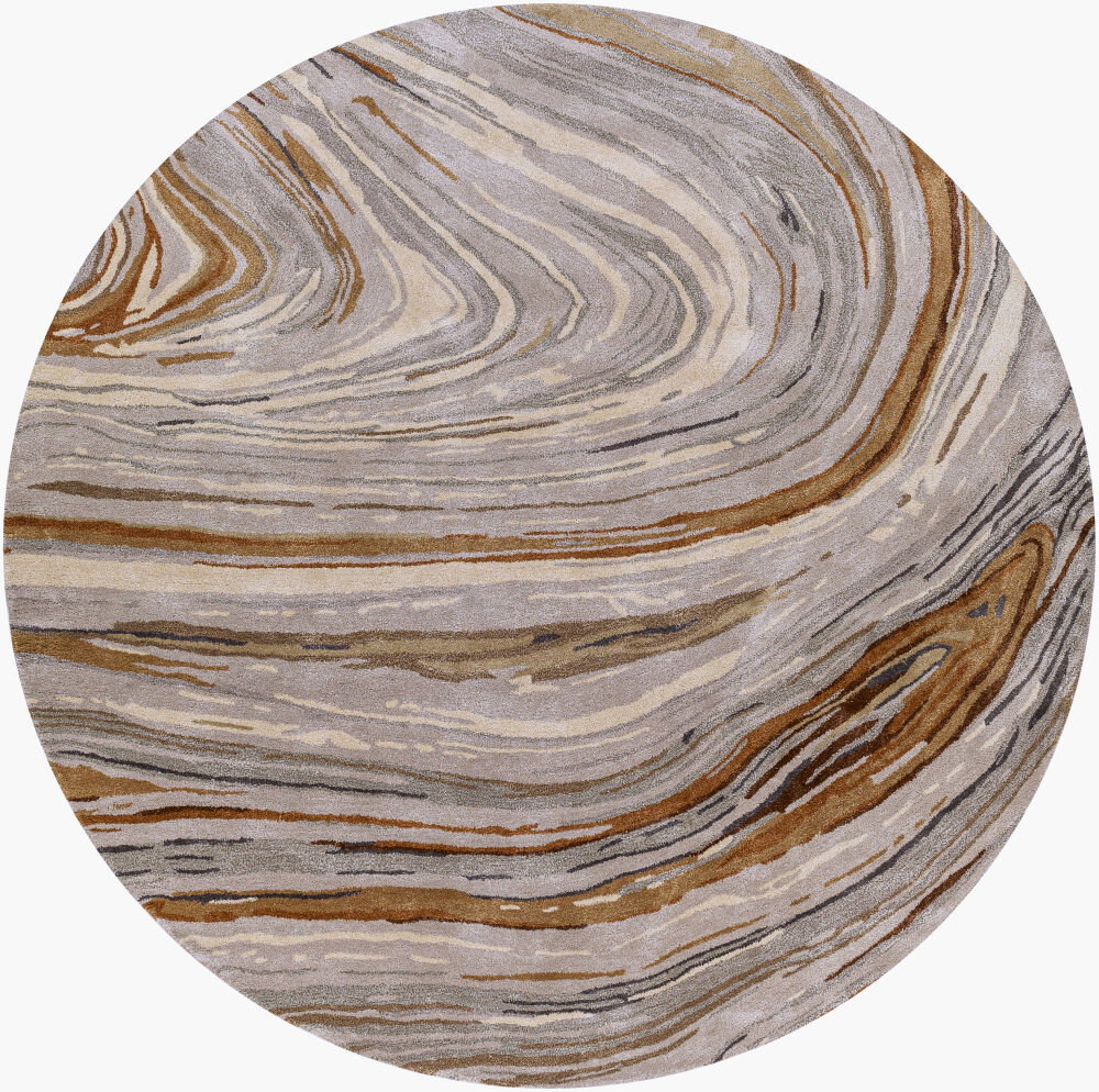 Kavita Handmade Rug, by Surya, 8' length x 8' width