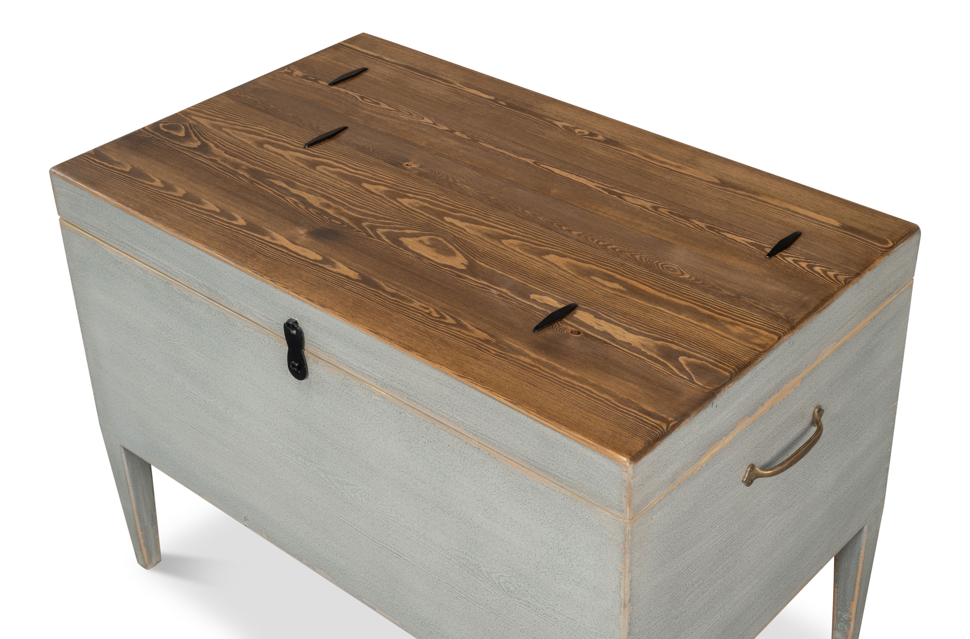 Trunk Side Table W/ Secret Storage large image 
