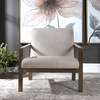 Wills Contemporary Accent Chair, by Uttermost, 30" width x 30" height x 31" depth thumbnail 2