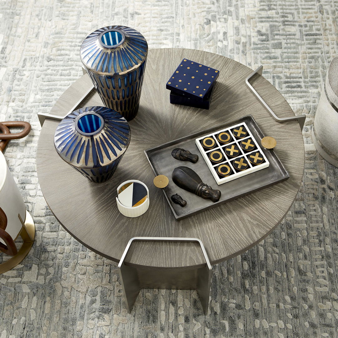 Noughts and Crosses Decorative Puzzle, Decorative Object by Cyan Design, 8" width x 1.5" height x 8" depth View 4