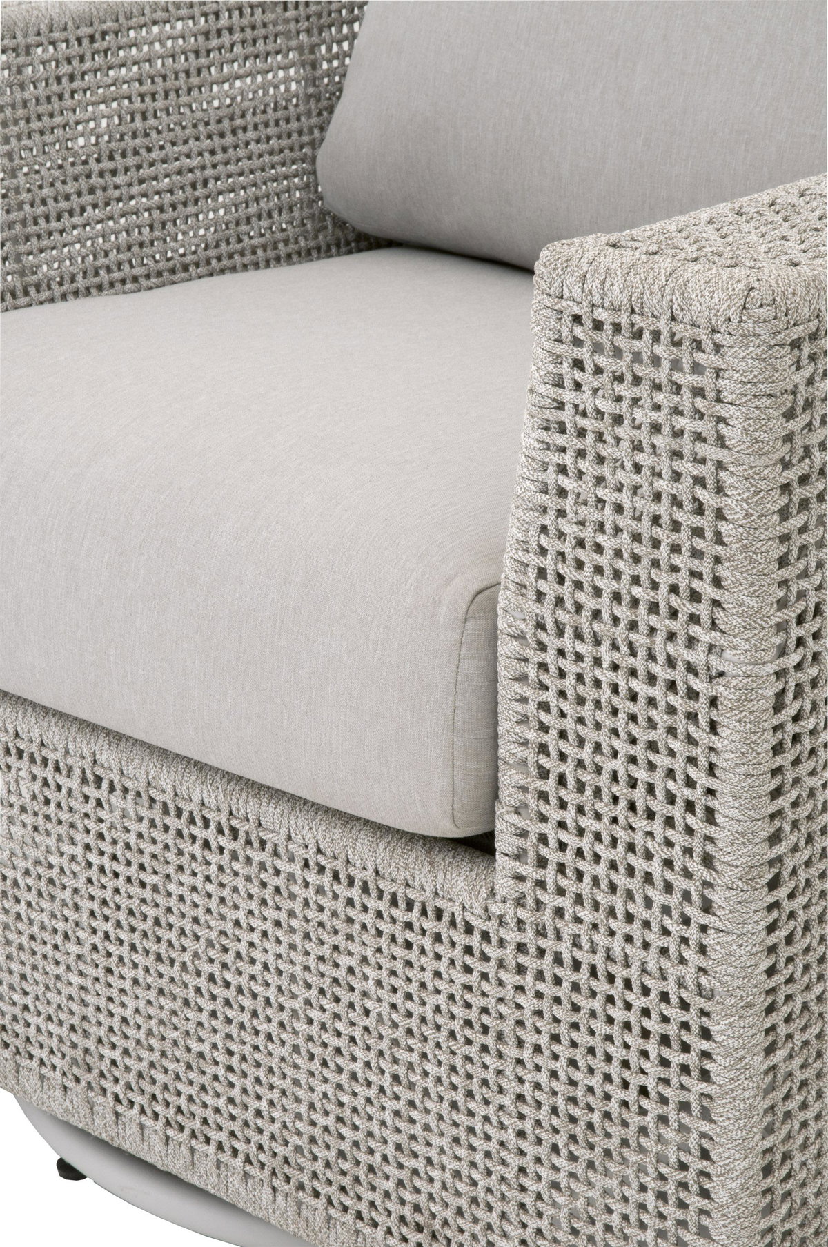 Tropez Outdoor Swivel Rocker Sofa Chair, Seating by Essentials for Living, 36.5" width x 35" height x 35" depth View 6