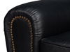 Elite French Club Swivel Chair, Black thumbnail 5