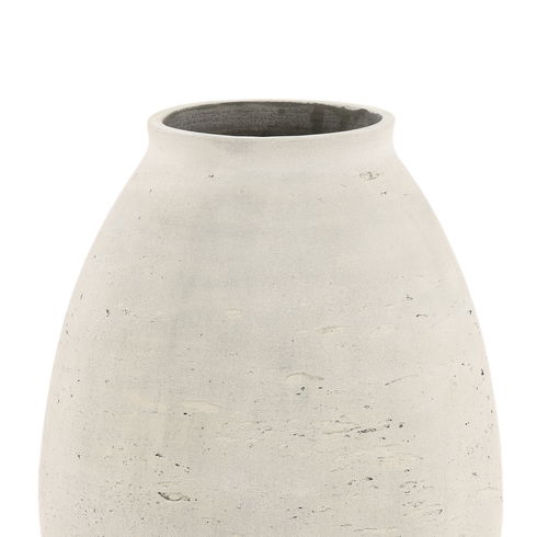 Charon Vase Antique White Large