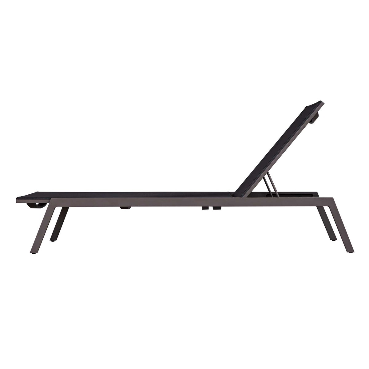 Bea Outdoor Pool Chaise, Outdoor Chaise Lounge by Uttermost, 6'6.75" width x 1'0.5" height x 2'3.5" depth View 8