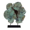 Bahati Wood Blue Sculpture, Figurines & Statue by Uttermost, 19.7" width x 22.8" height x 5.5" depth thumbnail 1