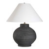 Tramore Rustic Charcoal Table Lamp, by Uttermost, 1'10" width x 2'1.5" height x 1'10" depth thumbnail 5
