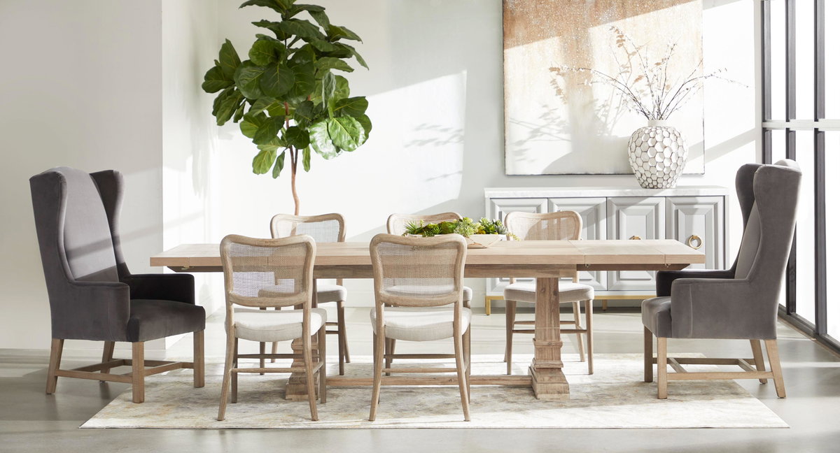 Hudson Extension Dining Table, by Essentials for Living, 78" width x 29.5" height x 39.5" depth View 15