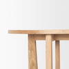 Taylin Light Brown Solid Wood Desk, by Mercana, 59.8" length x 25.6" width x 30" height thumbnail 10