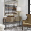 Nevis Contemporary Console Table, Furniture by Uttermost, 60" width x 31" height x 12" depth thumbnail 6