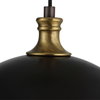 Placuna 1 Light Bronze Pendant, by Uttermost, 10.5" height x 1'3" diameter thumbnail 7