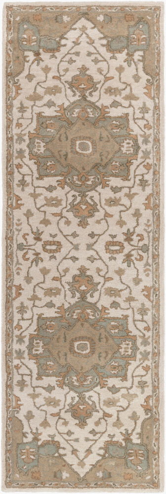Caesar Handmade Rug, by Surya, 8' length x 2'6" width