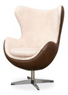 Jacobean Mid 20th Century Egg Chair, by Sarreid, 2'6" length x 2'10" width x 3'9" height thumbnail 1