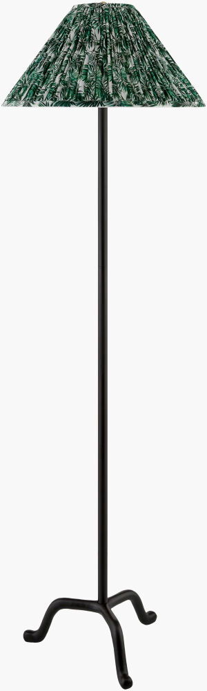 Kukio Accent Floor Lamp, by Surya, 20" width x 63" height
