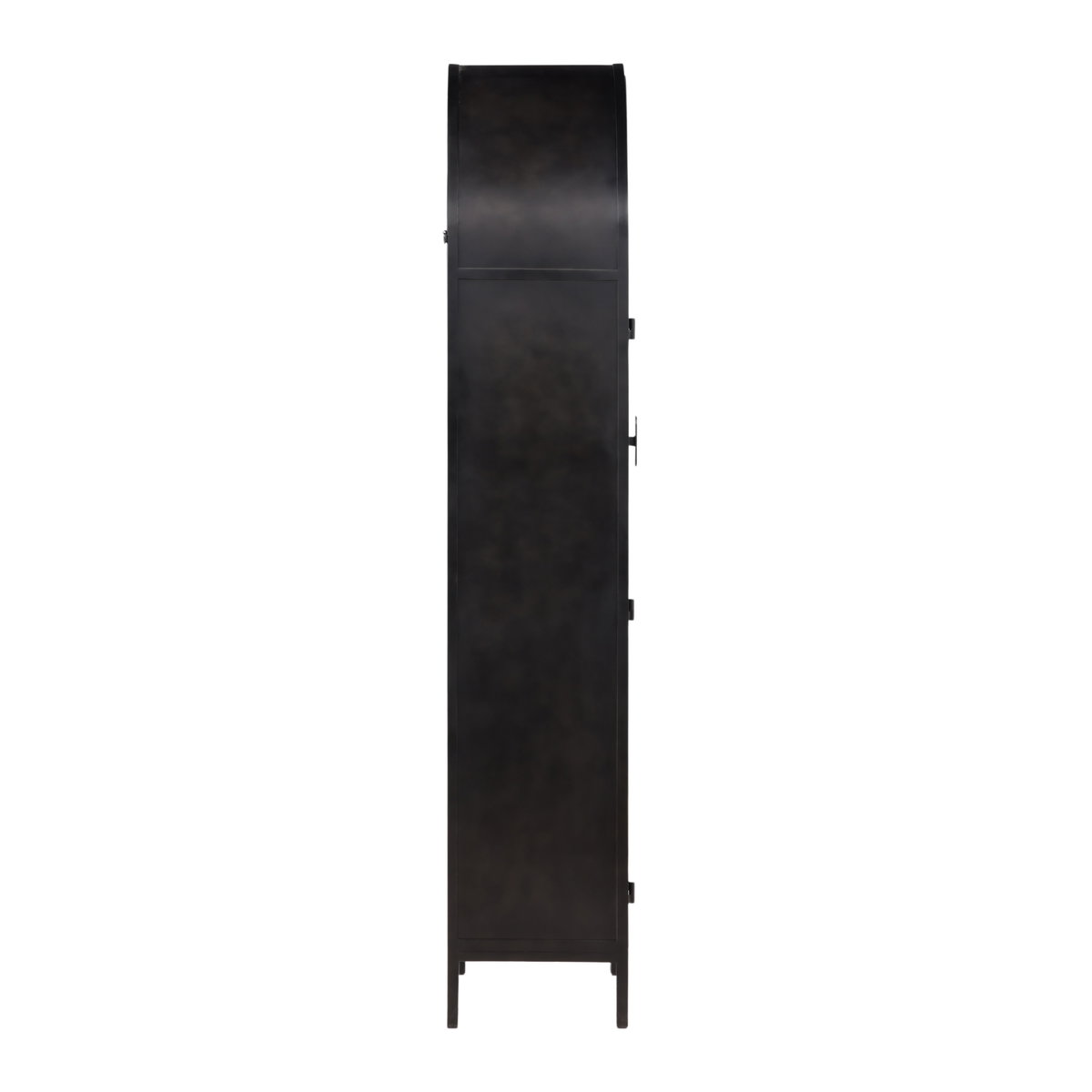 Kiera Cabinet Black, Cabinets & Sideboard by Dovetail, 32" width x 86" height x 16" depth View 3