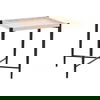 Rice End Table Travertine thumbnail 0