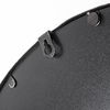 Piers (Set of 2) Black Metal Mirrored Round Trays thumbnail 8