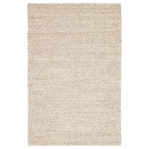 Scandinavia Dula Hand Woven Wool Ivory/Gray Area Rug