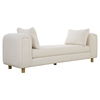 Repose Oversized Ivory Bench thumbnail 6