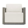 Remsen Outdoor Gray Lounge Chair, Furniture by Uttermost, 33.5" width x 32" height x 35" depth thumbnail 1