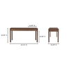 Wiley Desk Vintage Brown, by Moe's Home, 60.25" width x 30" height x 24" depth thumbnail 13
