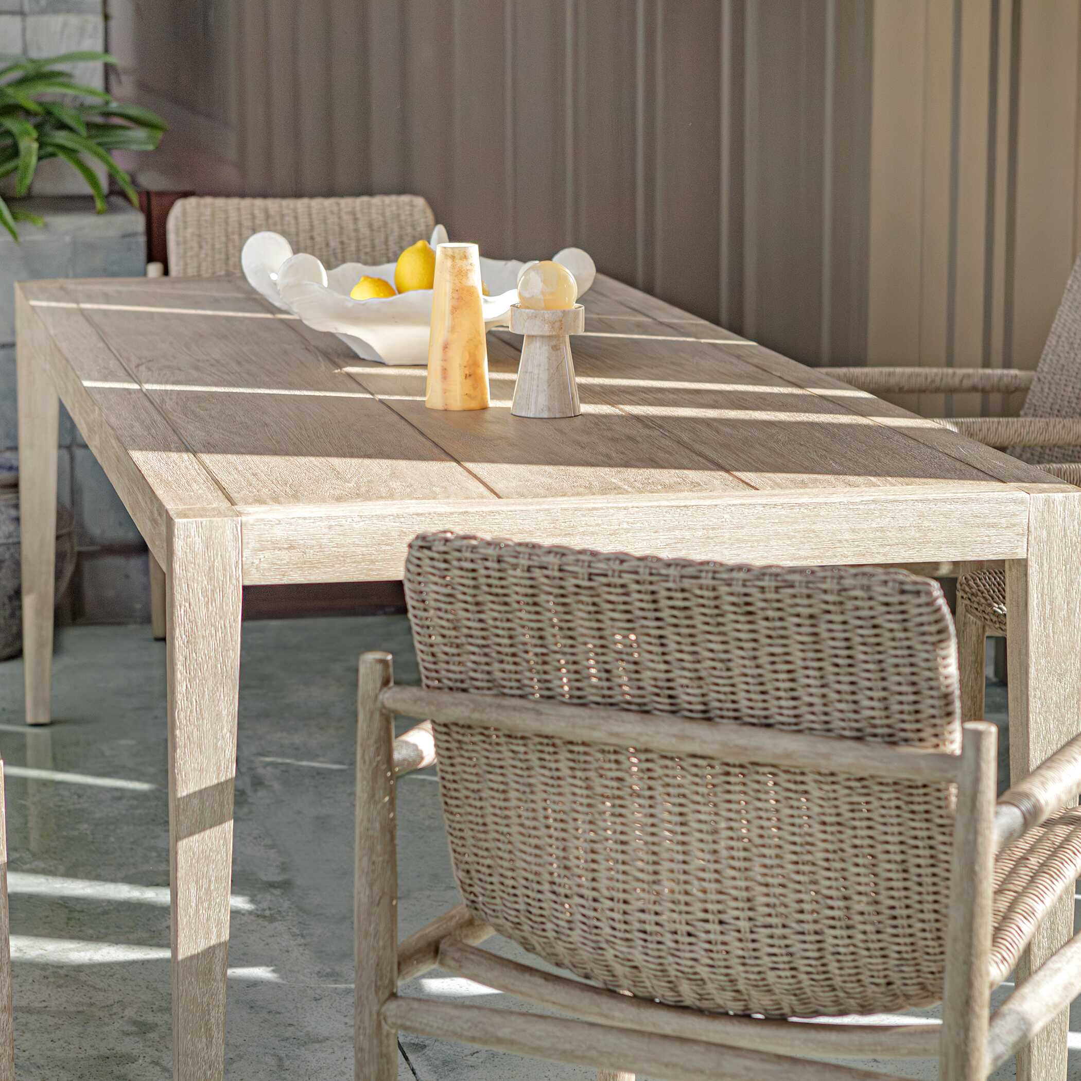 Coral Mirage White Outdoor Bowl large image 