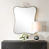 Talia Brass Vanity Mirror, by Uttermost, 2' width x 2'9" height x 1" depth thumbnail 2