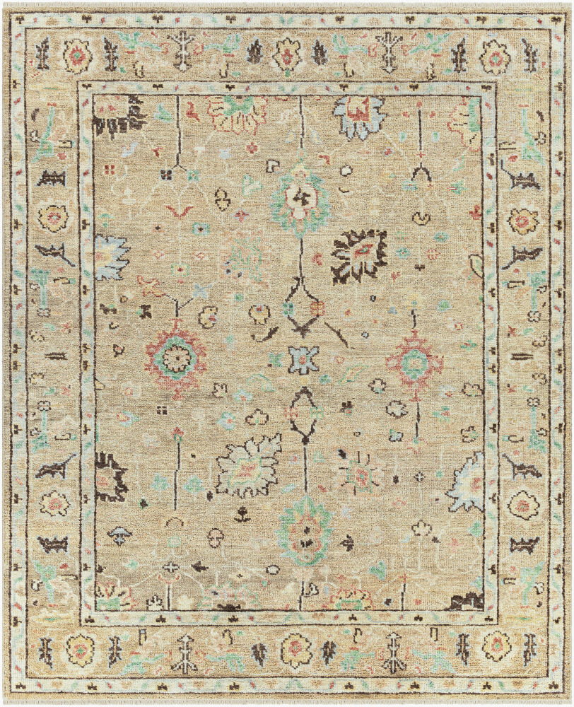 Biscayne Handmade Rug, by Surya, 1'6" length x 1'6" width