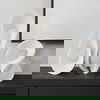 Silent Wave White Sculptures Set/2, Decorative by Uttermost, 8.75" width x 15" height x 7.5" depth thumbnail 2