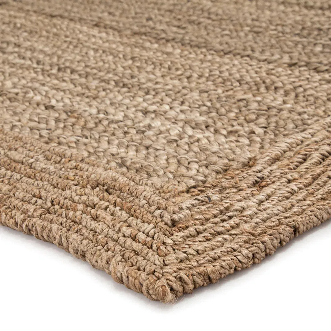 Naturals Tobago Ivory/Brown Area Rug large image 