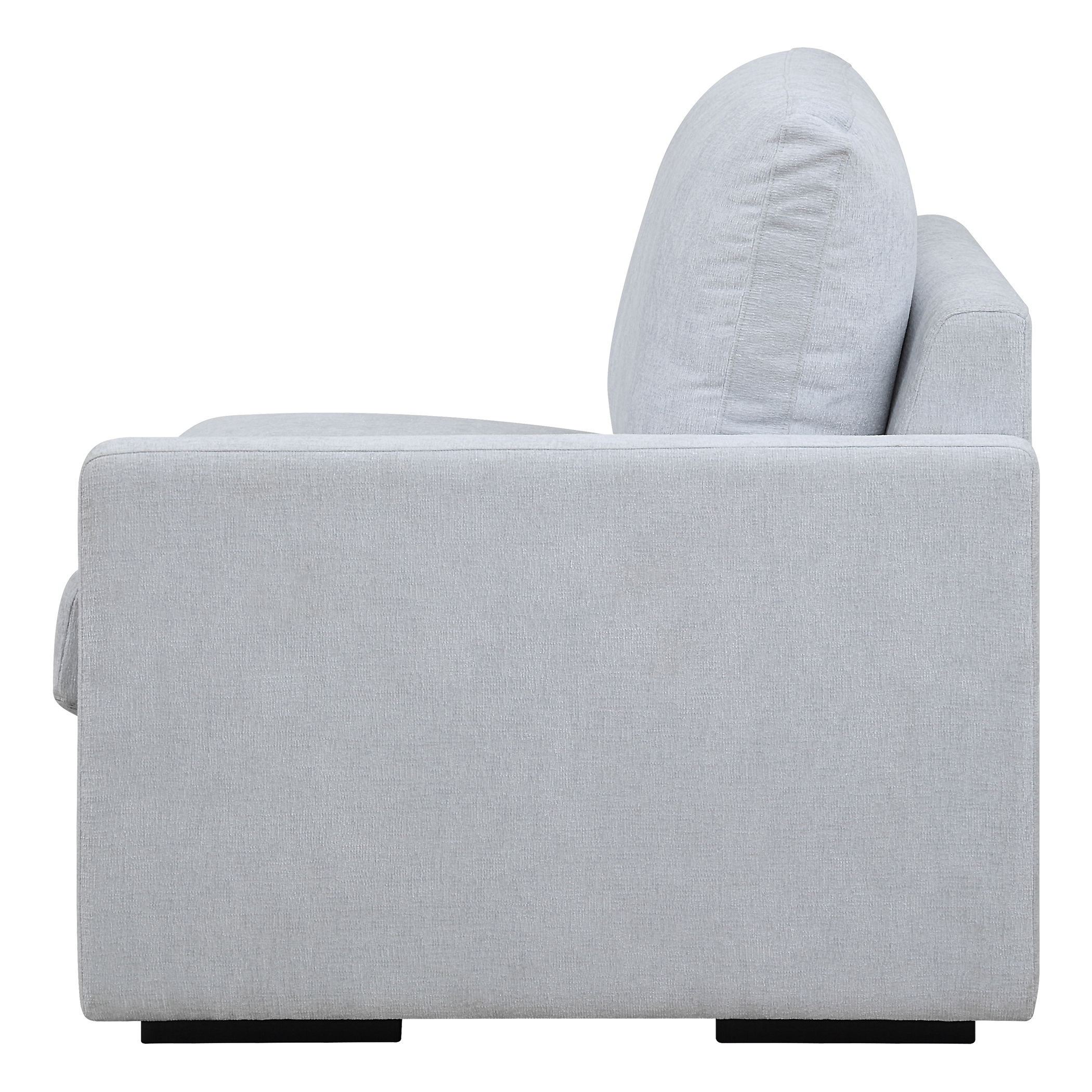 Refuge Cloud Blue Right Arm Facing Sofa large image 