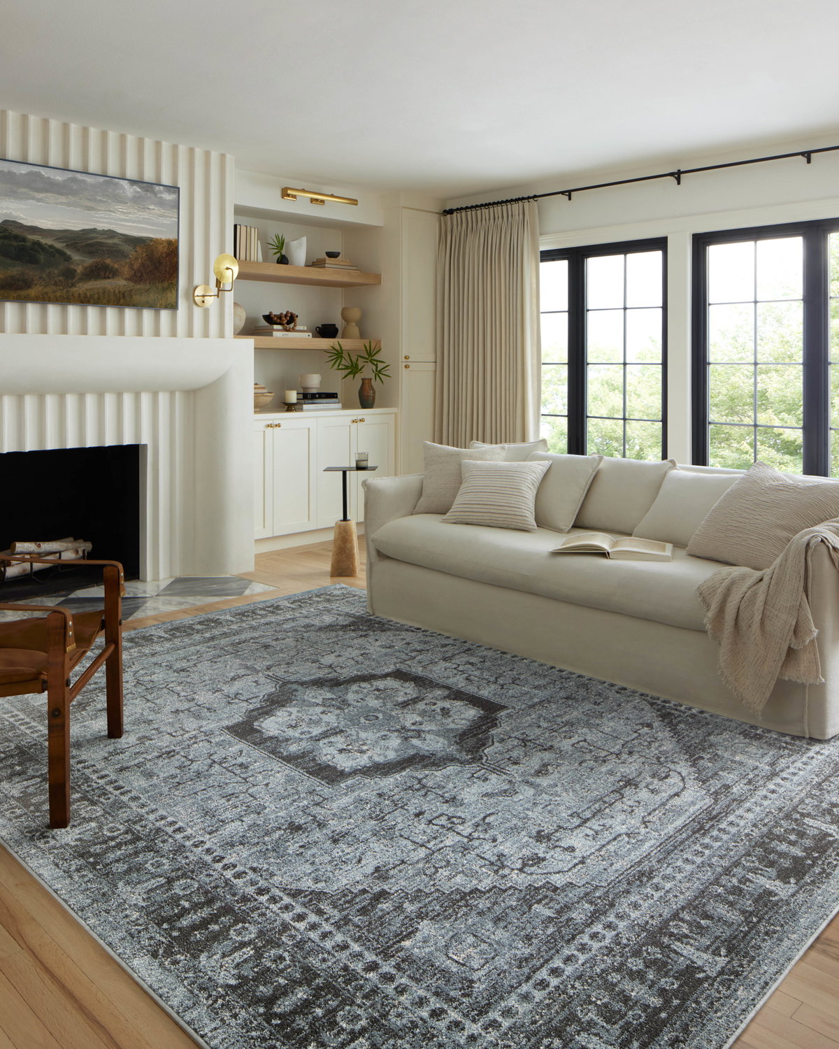 Loloi Odette Rug, 1'6" length x 1'6" width View 2