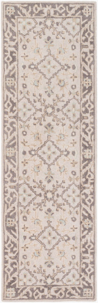 Castille Handmade Rug, by Surya, 8' length x 2'6" width