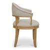 Carlos Dining Chair Taupe, by Moe's Home, 22.3" width x 33.9" height x 21.3" depth thumbnail 3