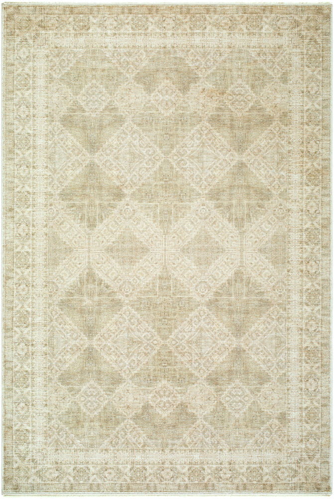 Fetscher Machine Woven Rug, by Surya, 3'9.28" length x 2'1.98" width