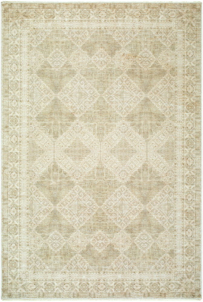 Fetscher Machine Woven Rug, by Surya, 7'6.16" length x 2'7.5" width
