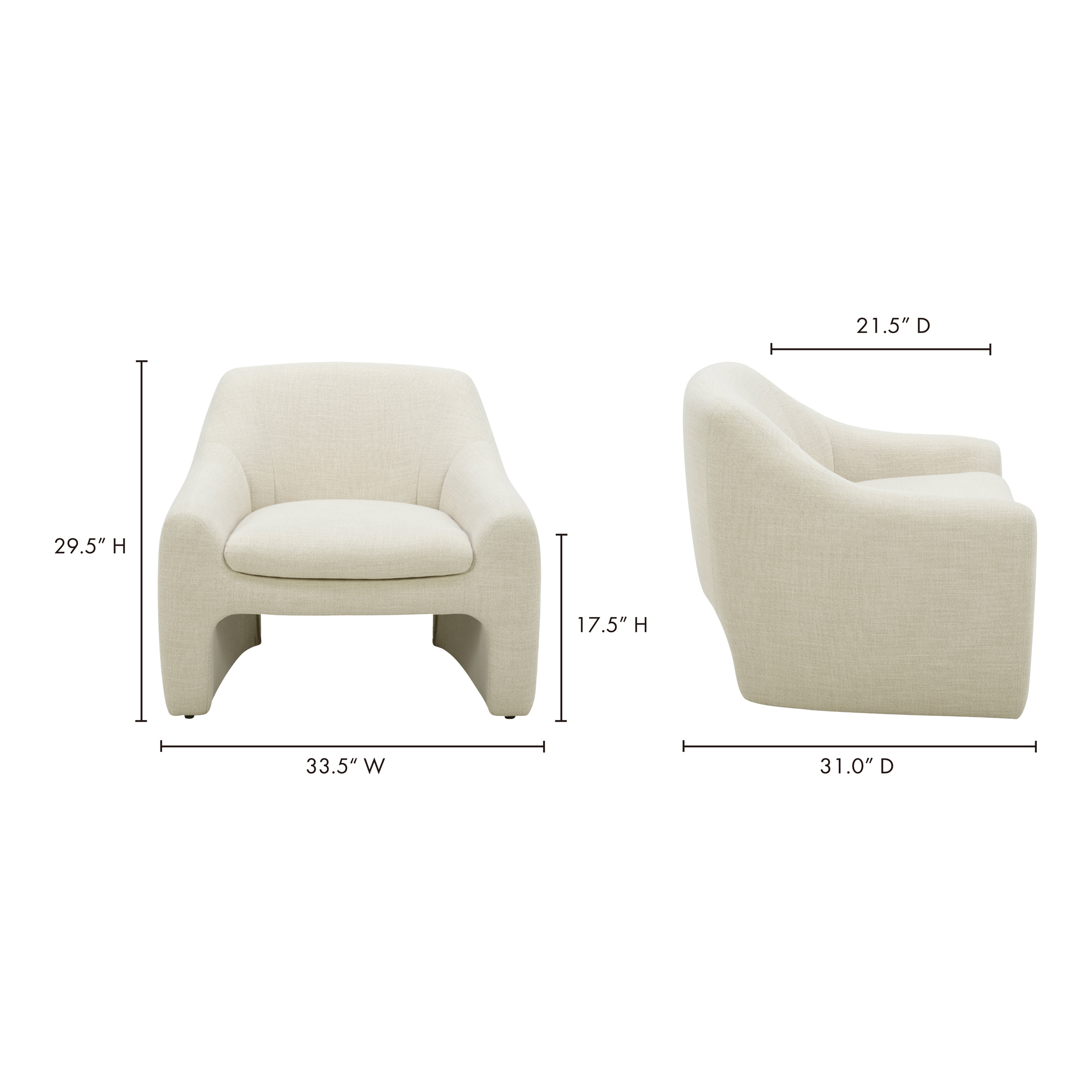 Kenzie Accent Chair Dune large image 