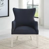 Gordonston Blue Fabric Accent Chair, by Uttermost, 27" width x 39.5" height x 31" depth thumbnail 4