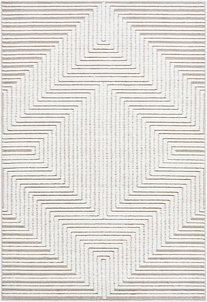 Lyna Machine Woven Rug, by Surya, 4'11.84" length x 3'3.37" width