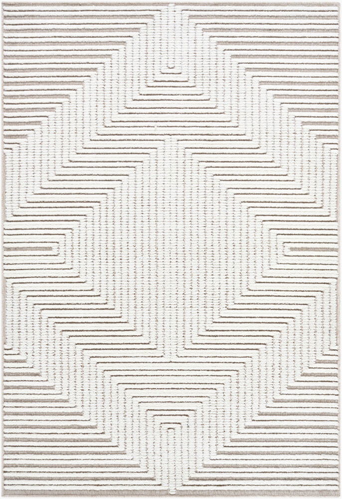 Lyna Machine Woven Rug, by Surya, 7'1.83" length x 4'11.84" width