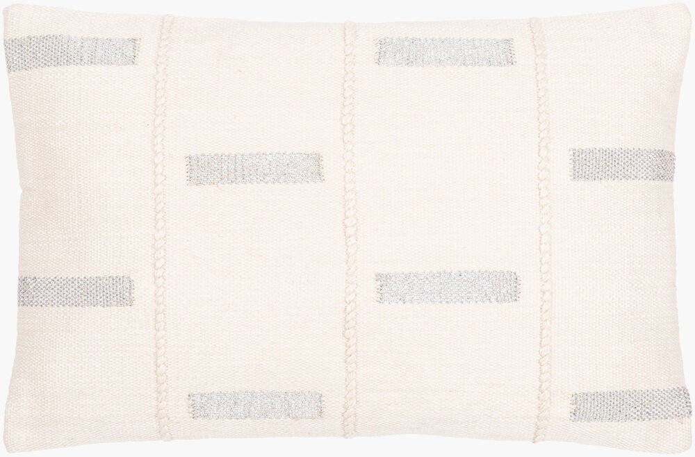 Ekon Lumbar Pillow, Decorative Pillow by Surya, 14" length x 22" width
