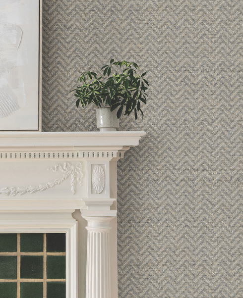 Regent Charcoal Wallpaper