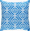Indigo Blues Accent Pillow, Decorative Pillow by Surya, 18" length x 18" width thumbnail