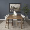 Suvan 84'L x 42'W Rectangular Dining Table | Modern | Light Brown Wood | Seats 8, by Mercana, 84" length x 42" width x 30" height thumbnail 2