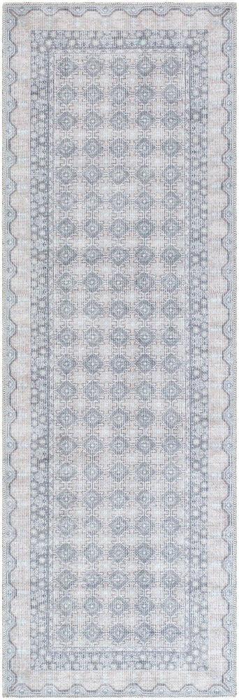 Rainier Machine Woven Rug, by Surya, 7'10.49" length x 2'7.5" width