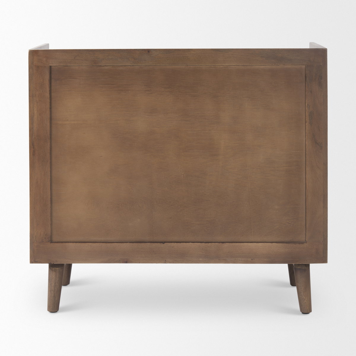 Lillie  Medium Brown Wood 2 Door Tray Top Accent Cabinet, Cabinets & Chest by Mercana, 36" length x 16" width x 32" height View 6