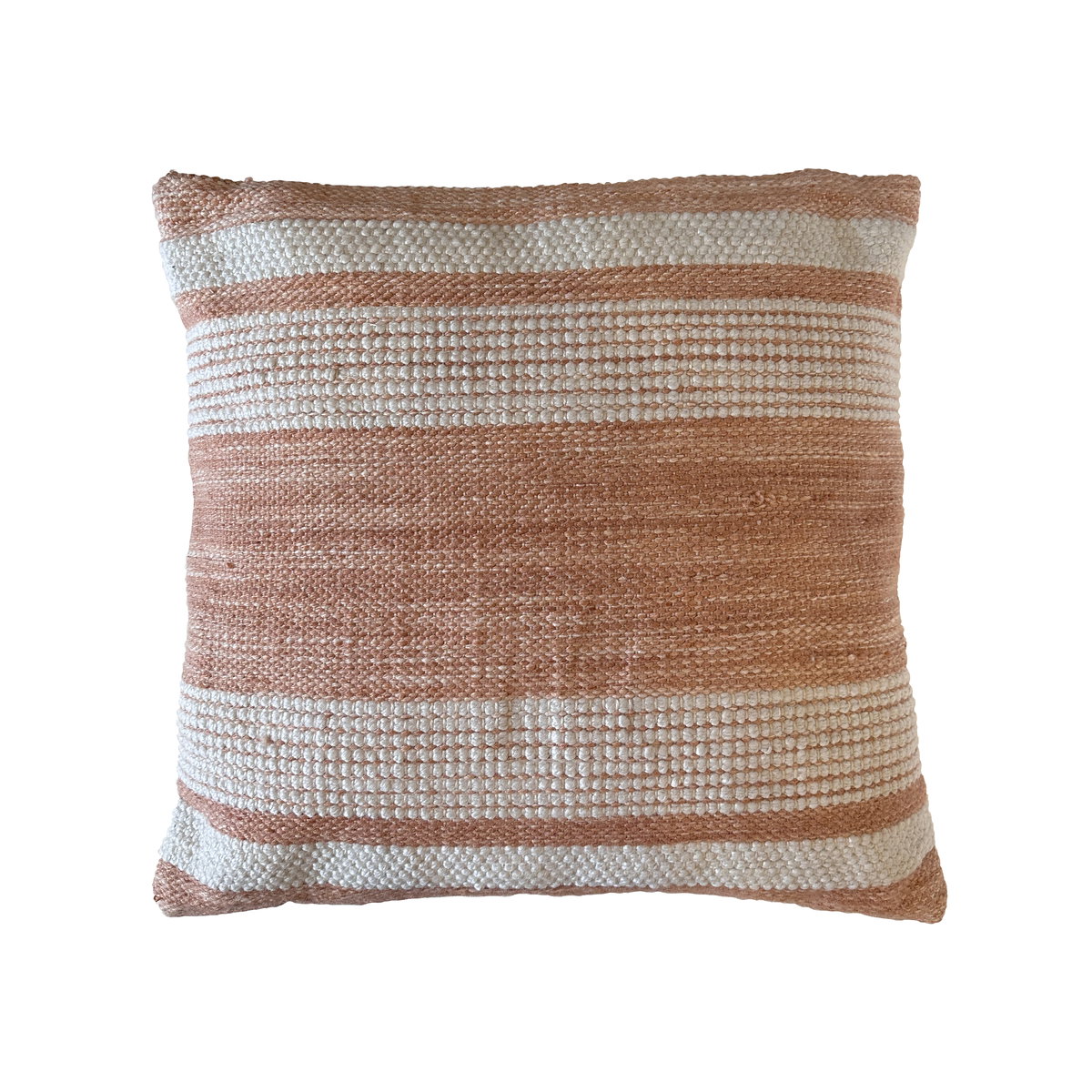 Wilfred Pillow Terracotta, Decorative Pillow by Dovetail, 20" width x 20" height x 1" depth