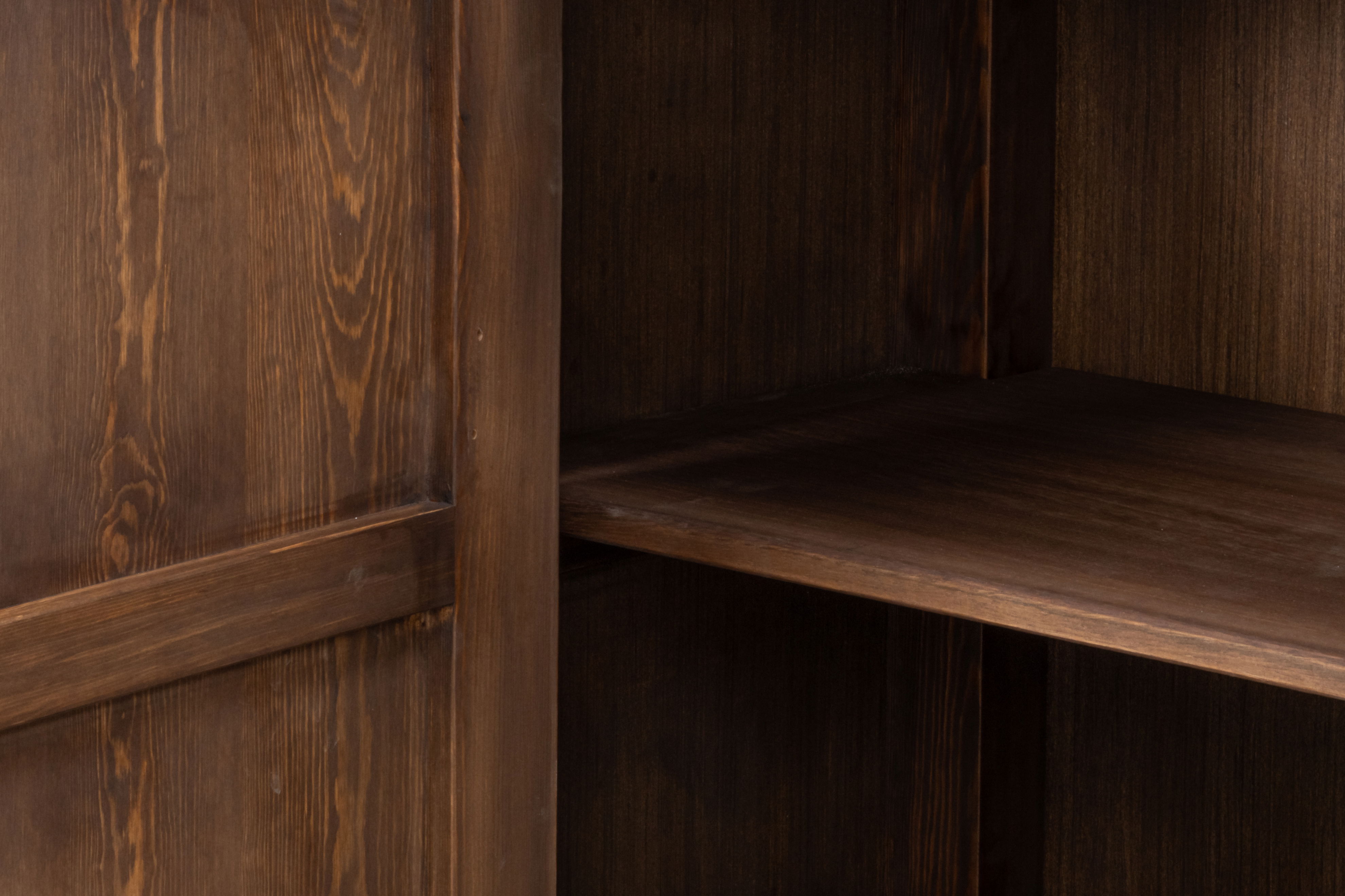 French Country Sideboard, Old Pine Stain, Cabinets & Sideboard by Sarreid, 87" length x 19" width x 34" height View 6